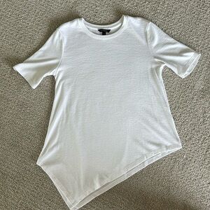 Banana Republic angled hem top